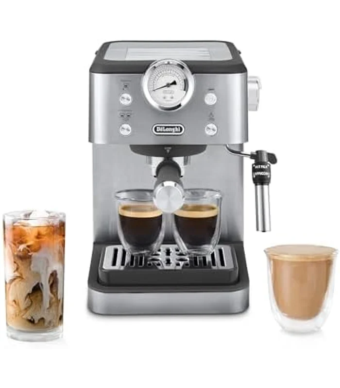 De'Longhi Linea Classic Espresso Machine with Milk Frother