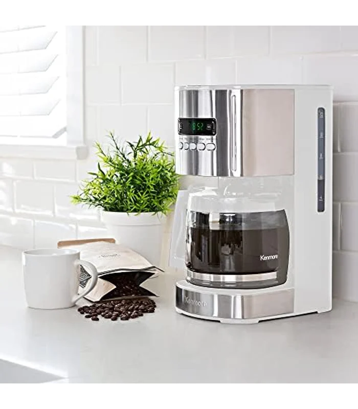 Kenmore Coffee Maker 12 cup Drip Coffee Machine Reusable Filter