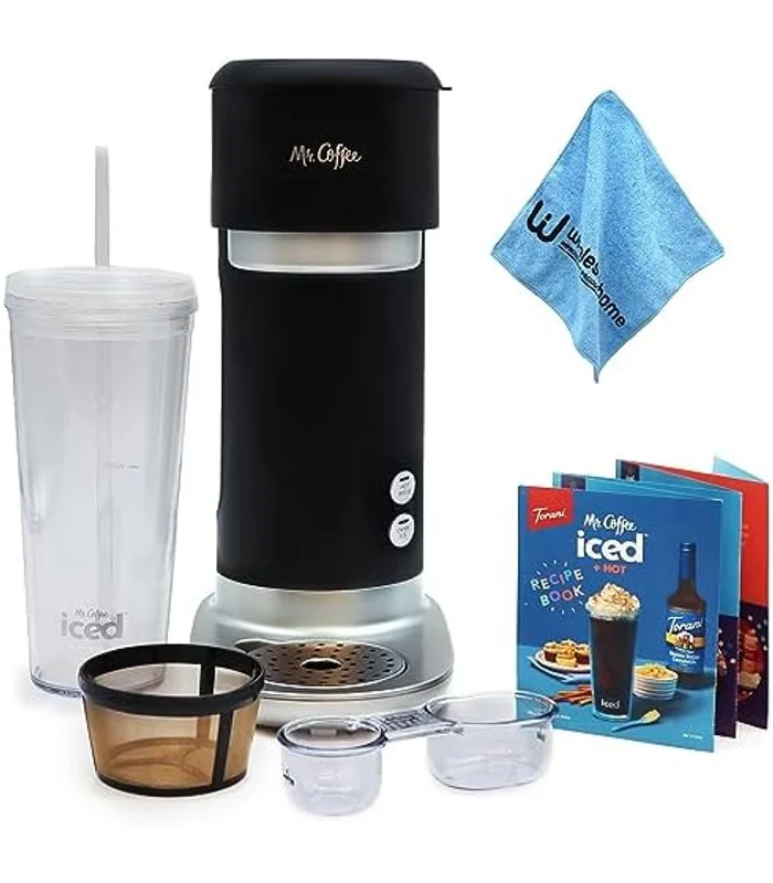 Mr. Coffee Iced Coffee Maker, Single Serve Hot and Cold Coffee Maker