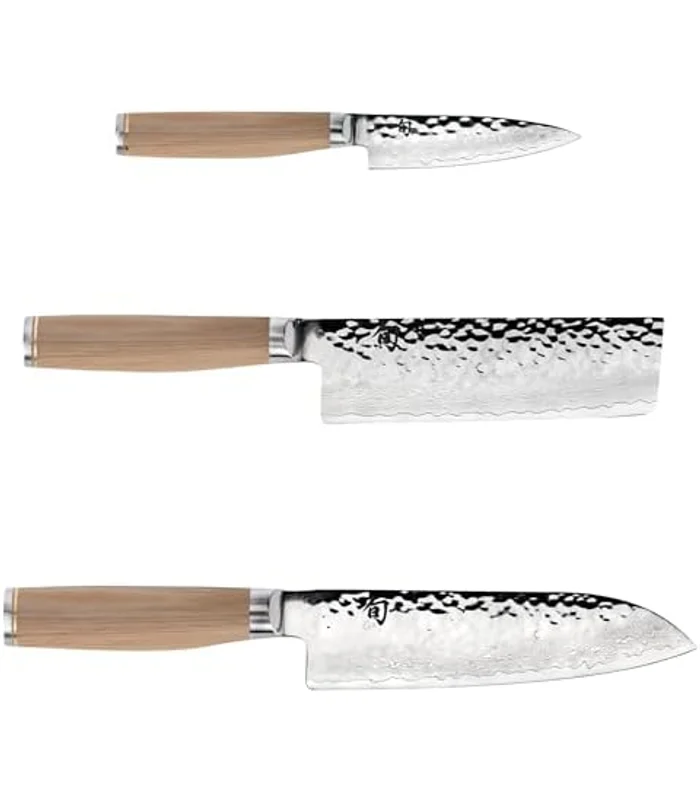 Shun Premier Blonde 3 Piece Japan Starter Set, 4" Paring